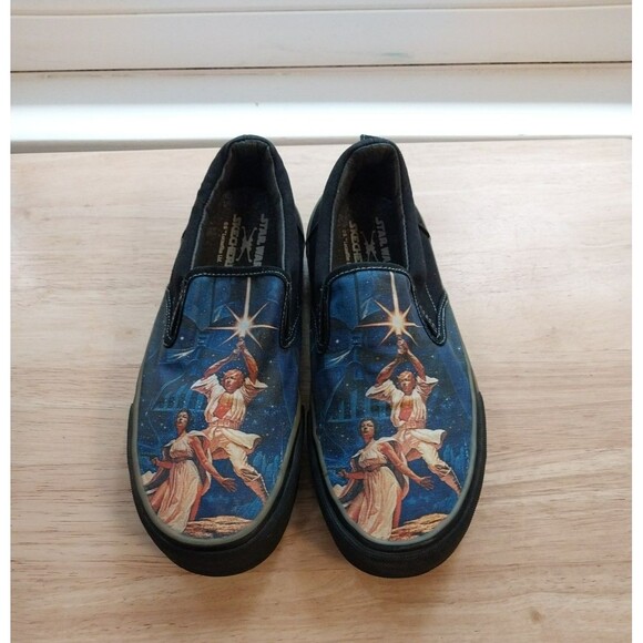 Skechers Star Wars A New Hope Men's Slip-On Shoes Size 7.5 SN52404 - Picture 8 of 9